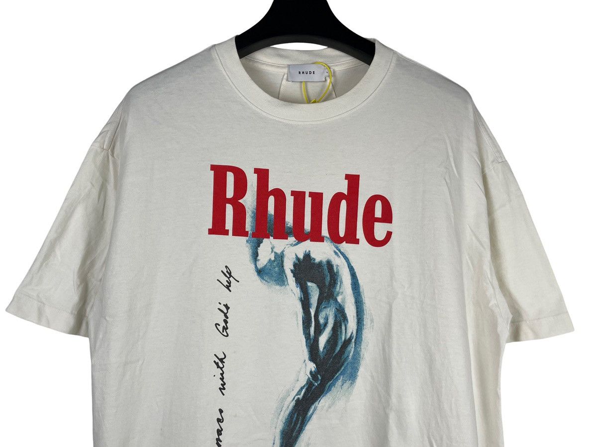 Rhude Rhude God Helps Me Tee Size US S / EU 44-46 / 1 - 3 Thumbnail