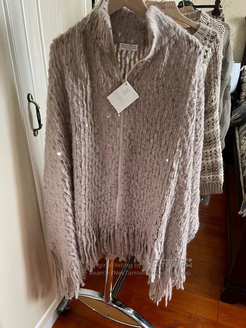 Brunello Cucinelli Brunello Cucinelli Sequin Cloak Size M / US 6-8 / IT 42-44 - 2 Thumbnail
