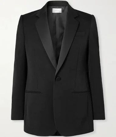 Saint Laurent Paris o1bcso1str1124 Jacket in Black Size XL / US 12-14 / IT 48-50 - 1 Thumbnail