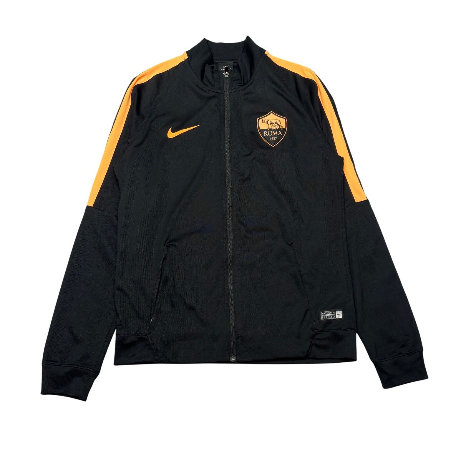 Nike Nike AS Roma 2016/17 Futbol Track Jacket Men's Medium Soccer Size US M / EU 48-50 / 2 - 1 Thumbnail
