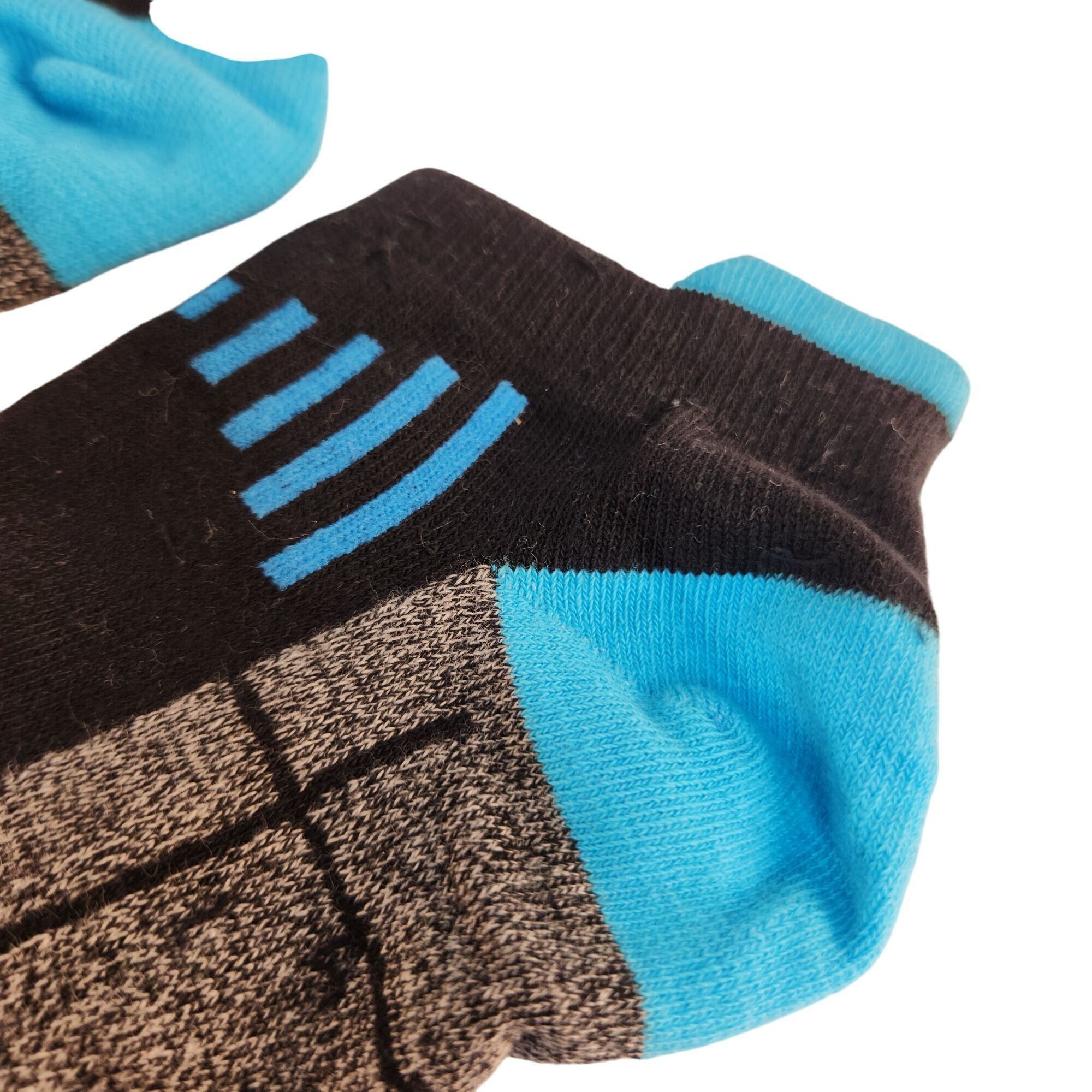 The Unbranded Brand Six Pack Athletic Low-Cut Socks Unisex Colorful Stretch Fit Size ONE SIZE - 6 Thumbnail