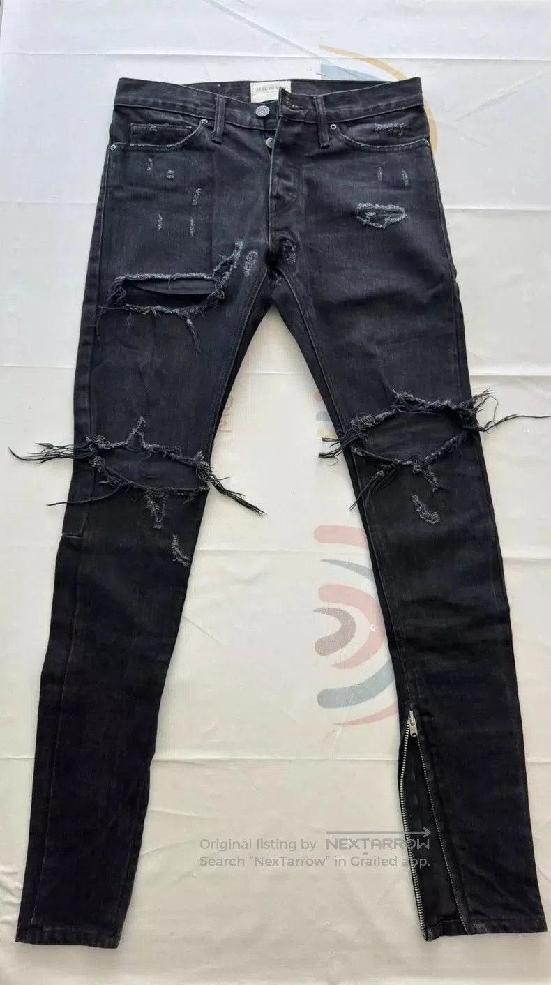 Fear of God Fear of God x SSENSE Selvedge Jeans. Size US 28 / EU 44 - 1 Thumbnail
