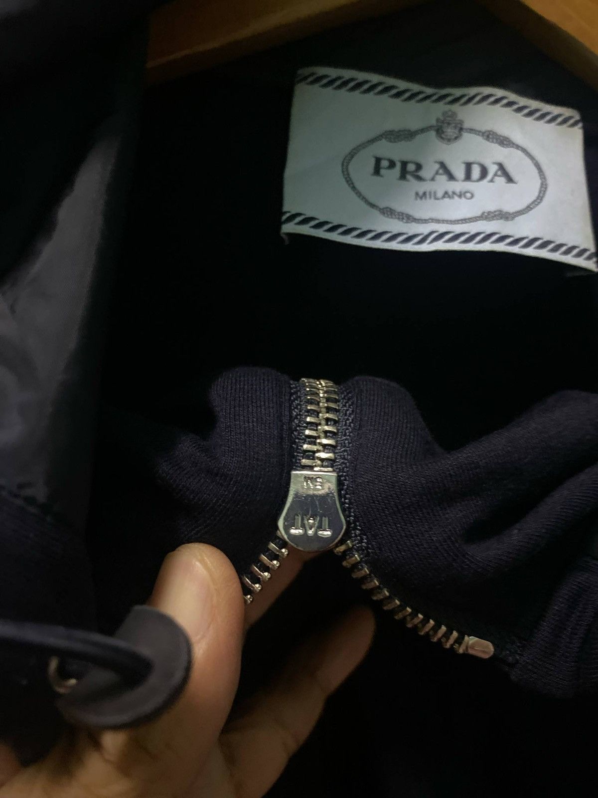 Japanese Brand × Prada Prada Sweater Hoodie Size M / US 6-8 / IT 42-44 - 19 Thumbnail