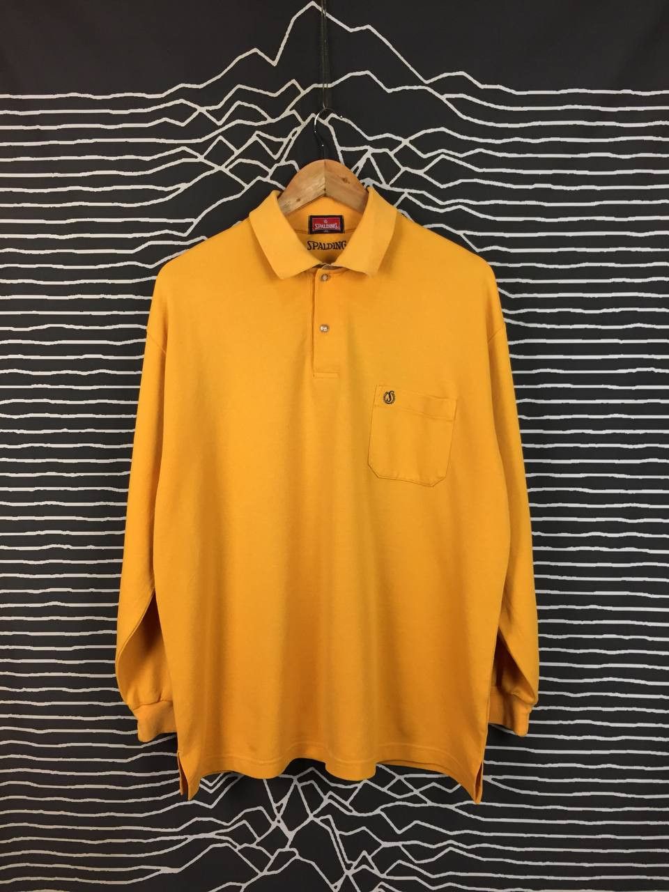 Spalding Vtg Spalding Embroidered Logo Retro Long Sleeve Shirt Size US XL / EU 56 / 4 - 2 Thumbnail