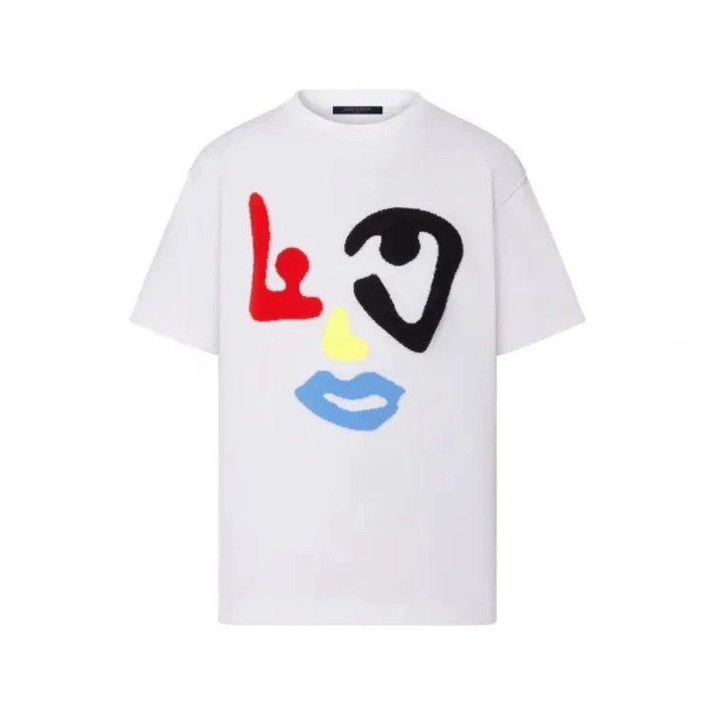 Louis Vuitton Louis Vuitton Facebook Graffiti Knit Short Sleeve Size US S / EU 44-46 / 1 - 1 Thumbnail