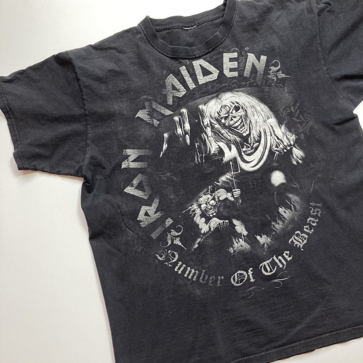 Band Tees vintage iron maiden heavy metal hard rock band tee Size US M / EU 48-50 / 2 - 2 Thumbnail
