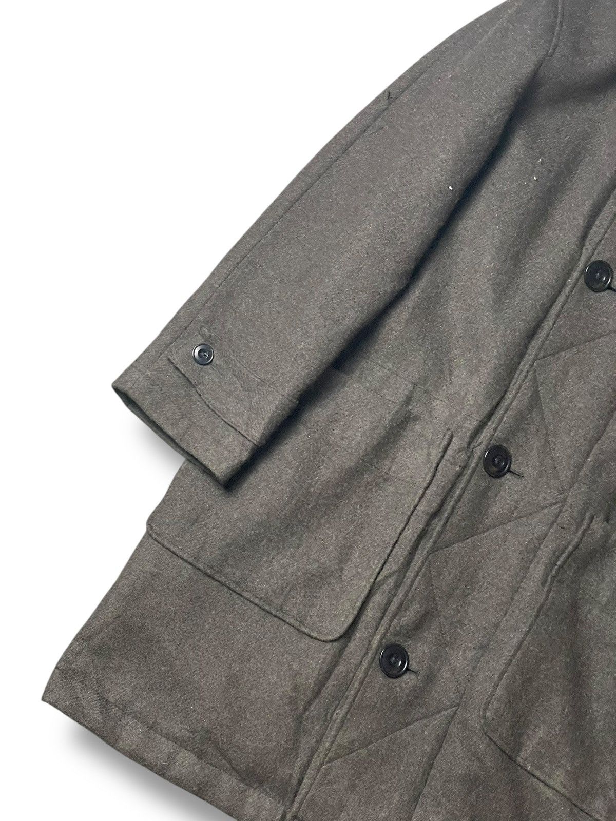 Lemaire × Uniqlo × Vintage Uniqlo x Lemaire Wool Overcoat Hoodie (111) Size US L / EU 52-54 / 3 - 4 Thumbnail