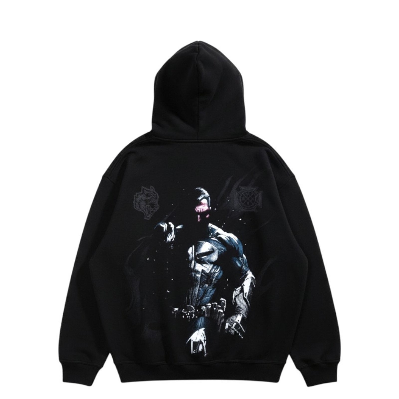 Darc Sport Darc Sport Punisher Hoodie Mens L Black Box Cut Gym Marvel Size US L / EU 52-54 / 3 - 1 Thumbnail