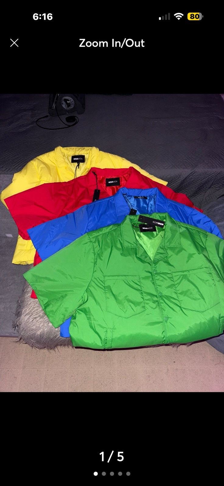 Fashion Nova 4 shirt Lot XXXL Size US XXL / EU 58 / 5 - 1 Thumbnail
