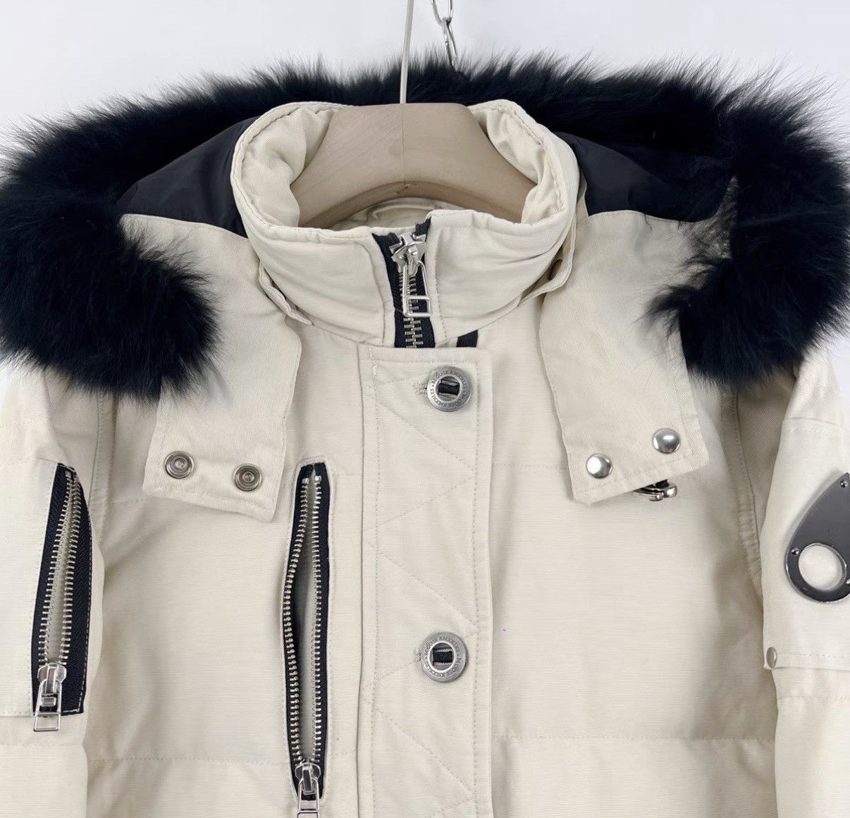 Moose Knuckles Moose Knuckles 3Q Series Down Jacket with Fur Collar K12 Size M / US 6-8 / IT 42-44 - 3 Thumbnail