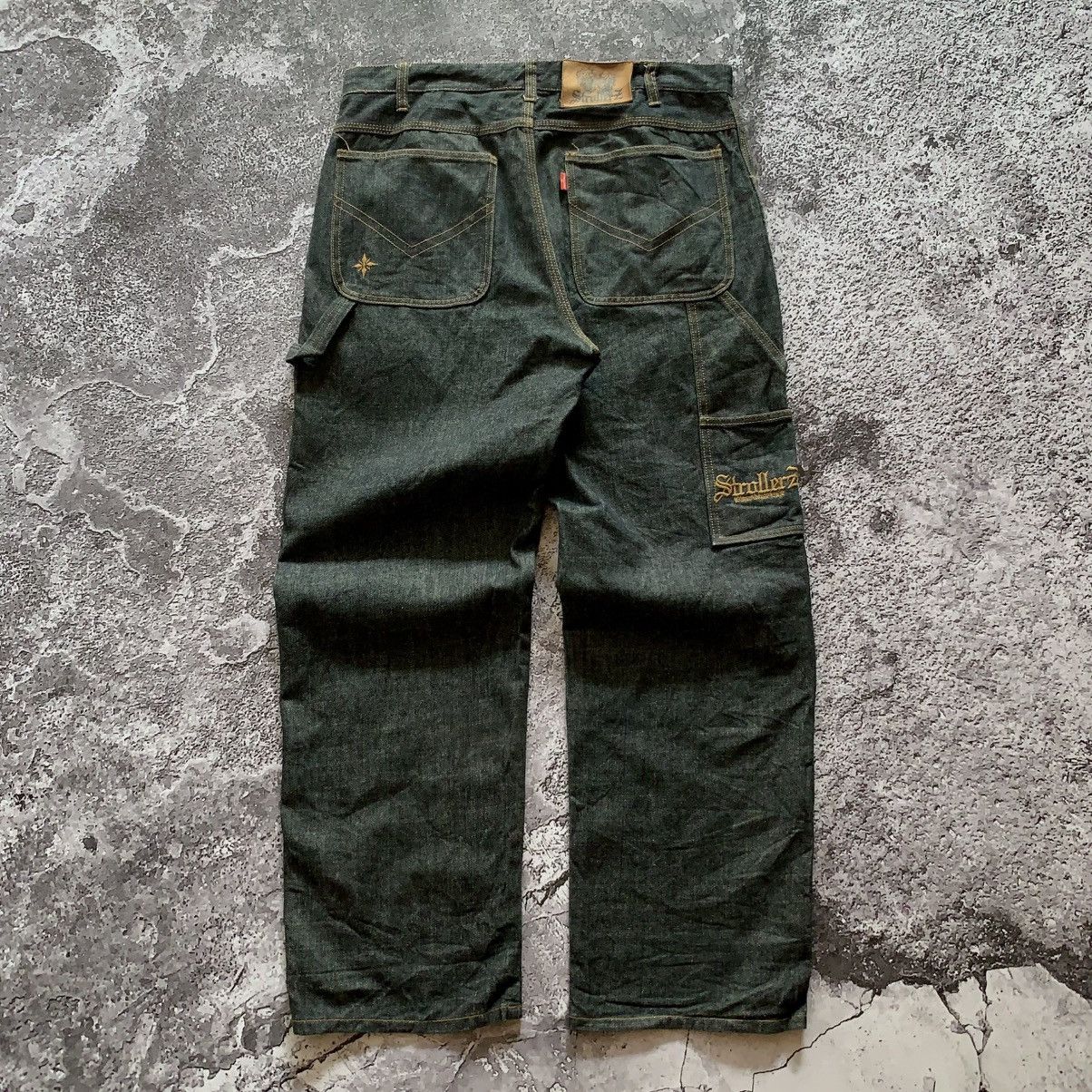 Japanese Brand Strollerz Los Angeles Carpenter Denim Pants Size US 34 / EU 50 - 1 Thumbnail