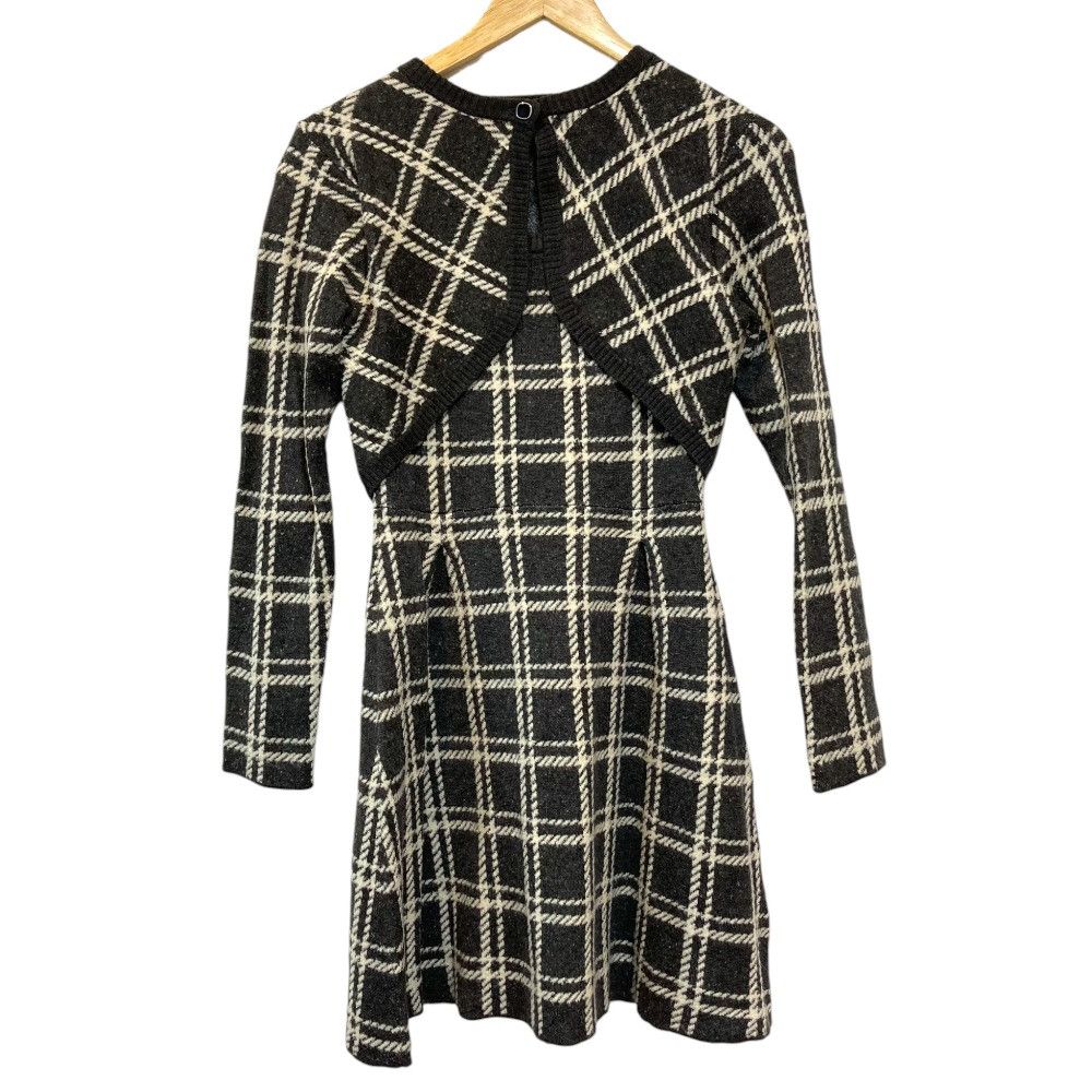 Other Other Herlipto Pantheon Checked Knit Dress Knit Dress Textile Dresses DUTY FREE for USA Size ONE SIZE - 1 Thumbnail