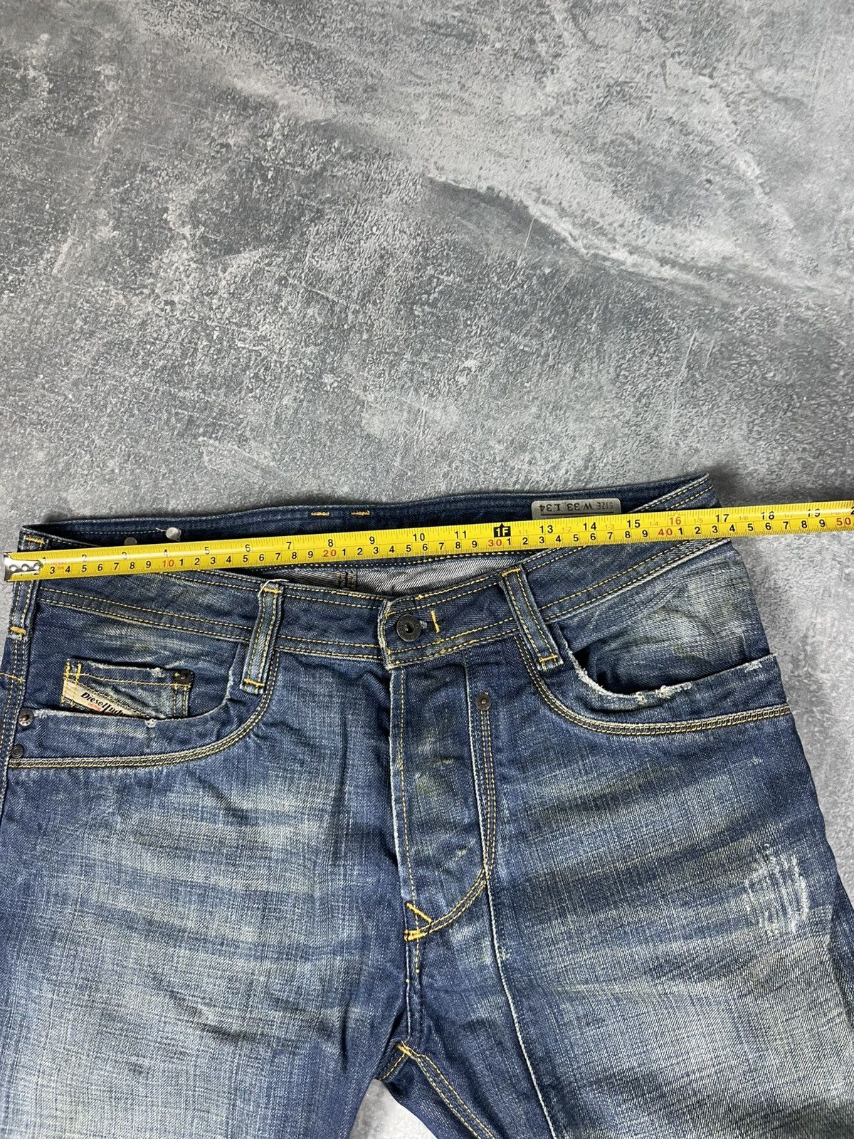 Diesel Streetwear crazy denim jeans Diesel Timmen washed Size US 33 - 9 Thumbnail