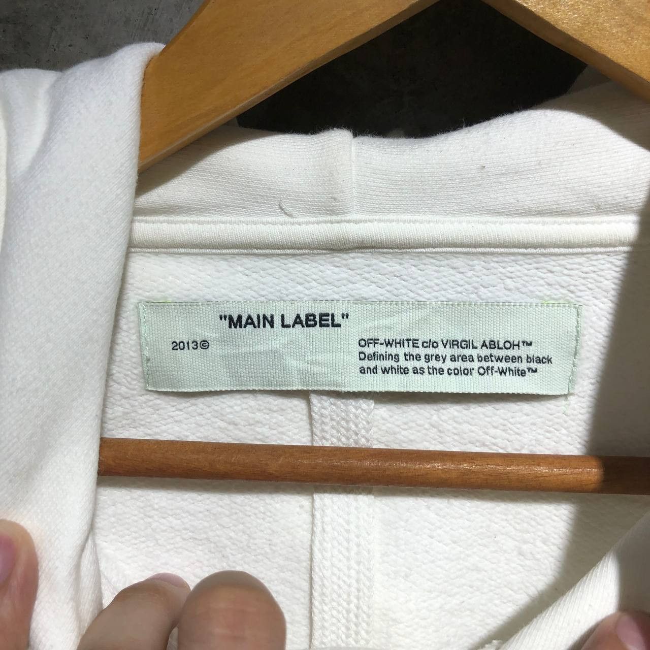 Off-White Off-White Unfinished Arrows hoodie Size US L / EU 52-54 / 3 - 18 Thumbnail