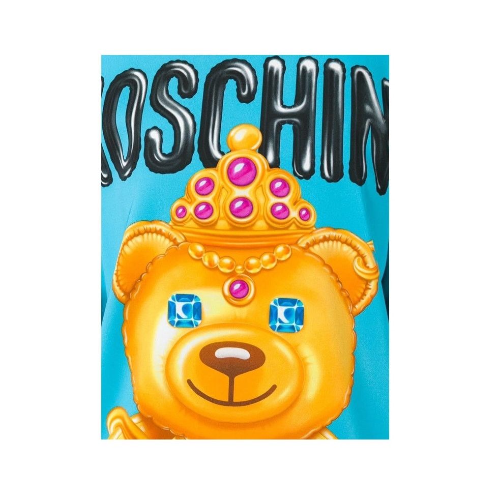 Moschino SS17 Moschino Couture Jeremy Scott CROWNED TEDDY BEAR DRESS Size XS / US 0-2 / IT 36-38 - 5 Thumbnail