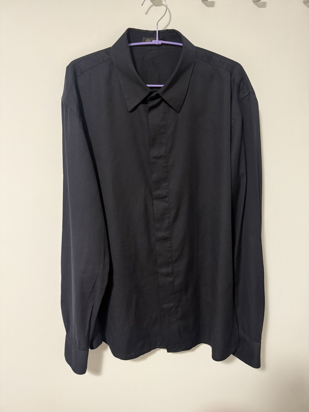 Versace Versace black shirt Size US XL / EU 56 / 4 - 1 Thumbnail
