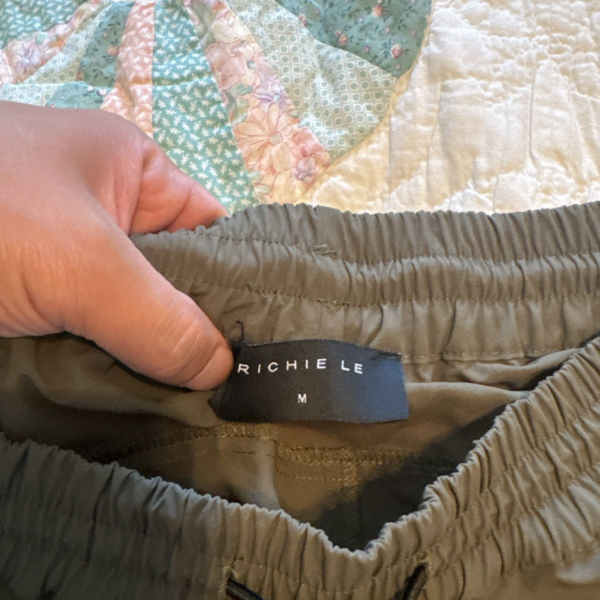 Richie Le Collection Richie Le Collection 4 Pocket Nylon Cargo Pants Medium Size US 31 - 7 Thumbnail