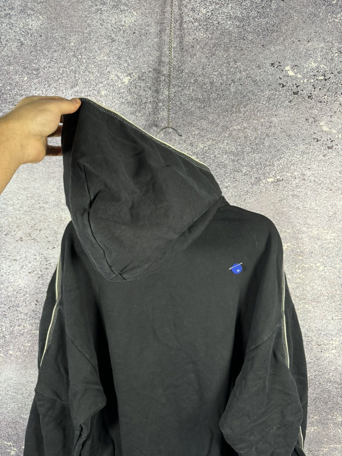 Ader Error ADER ERROR 22FW Black Top Hooded Streetwear Size A2 Size US M / EU 48-50 / 2 - 13 Thumbnail