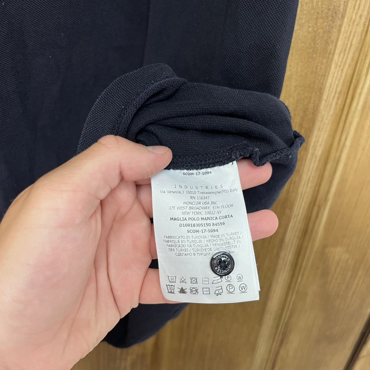 Moncler Moncler Polo T-Shirt Size US L / EU 52-54 / 3 - 12 Thumbnail