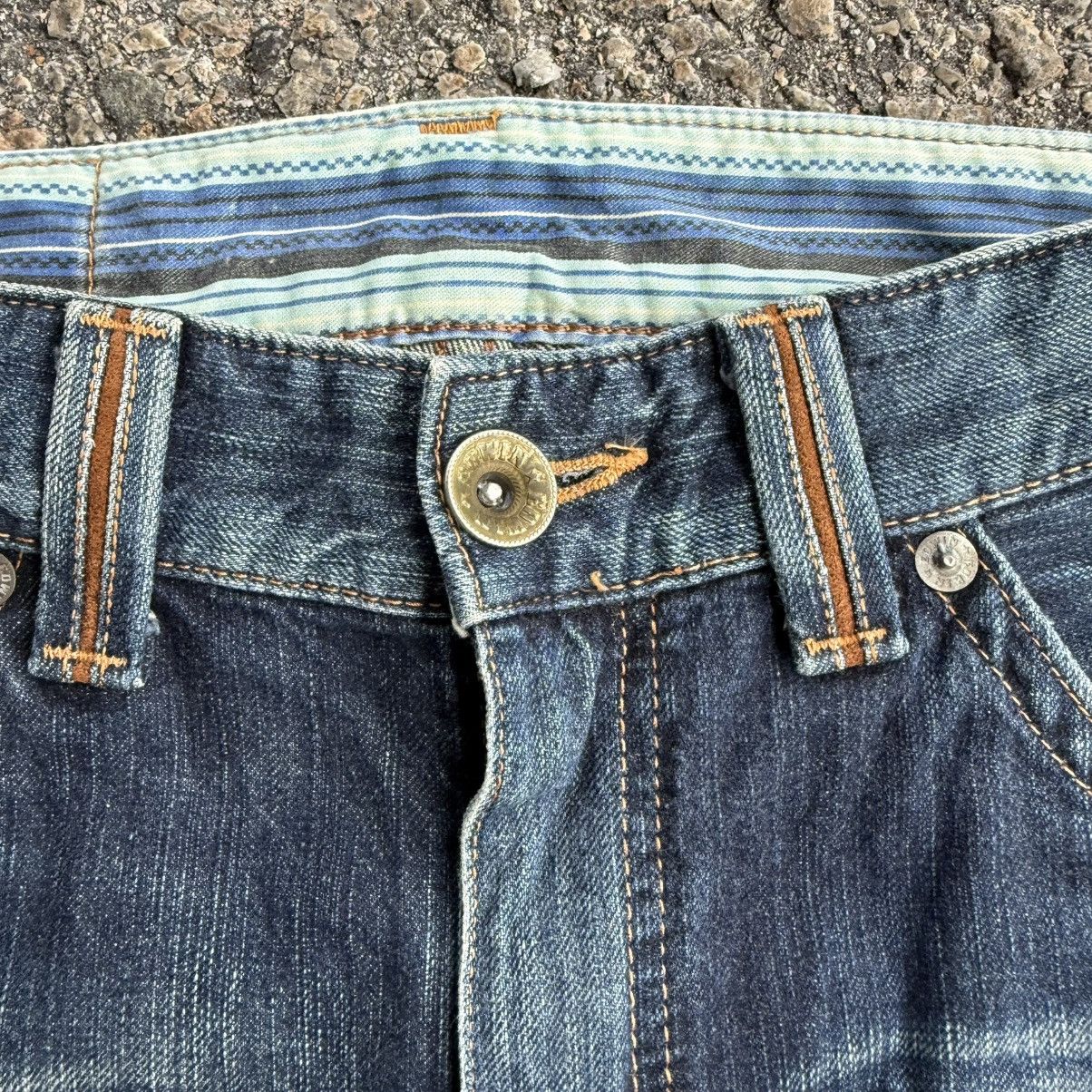 Edwin VINTAGE EDWIN RIPPEP KNEE FADED JEAN DENIM PANTS Size US 32 / EU 48 - 7 Thumbnail