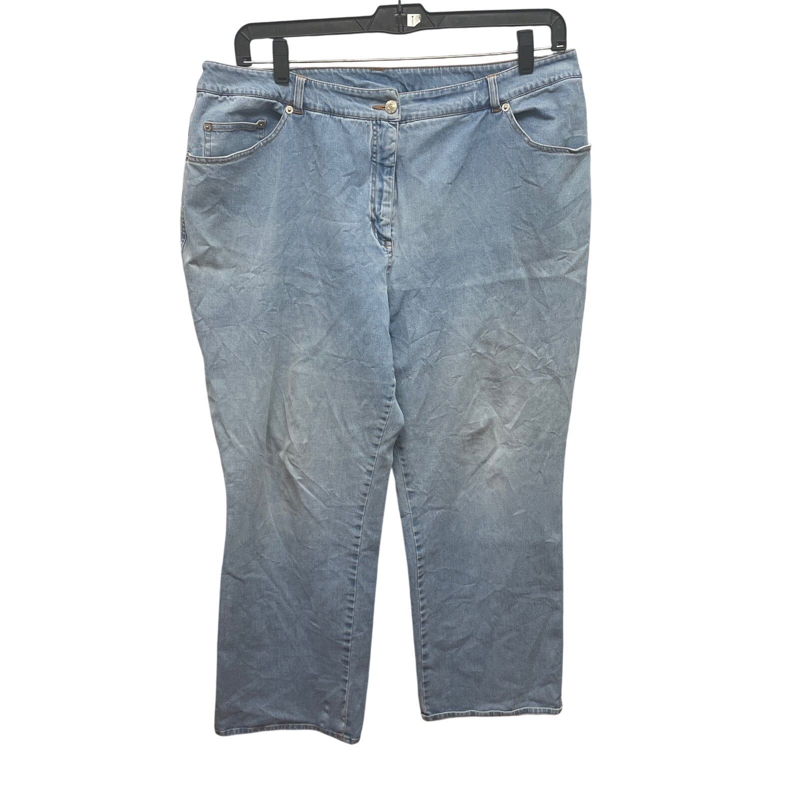 Denim & Co. Denim & Co Crossstretch 20W Vintage Stretch Cotton Jeans Size 37" - 1 Thumbnail