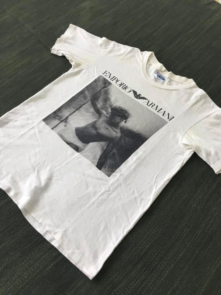 Emporio Armani Vintage 80s Emporio Armani Bruce Weber Photography Ad RARE Size US M / EU 48-50 / 2 - 4 Thumbnail