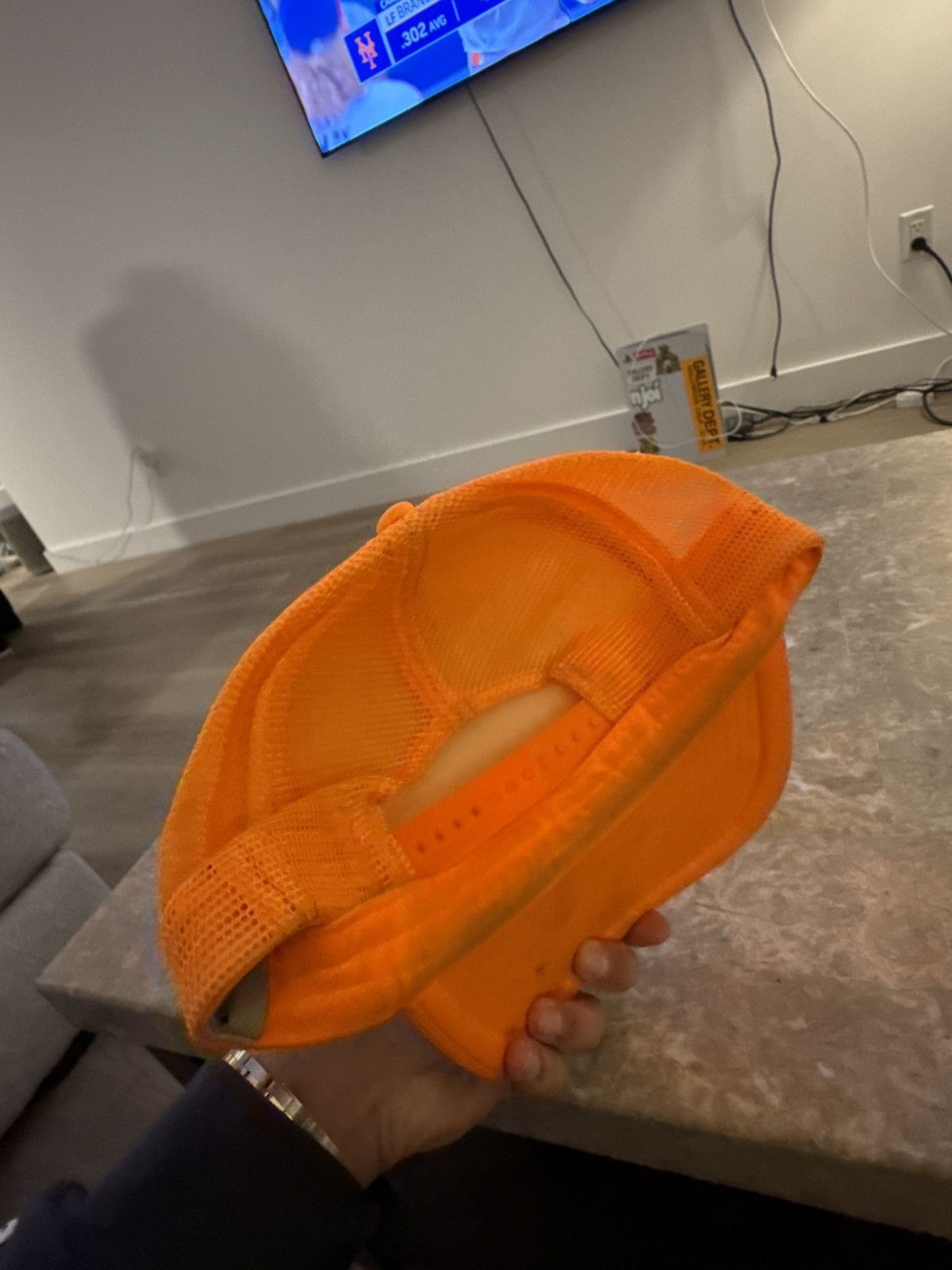Gallery Dept Orange Trucker Hat