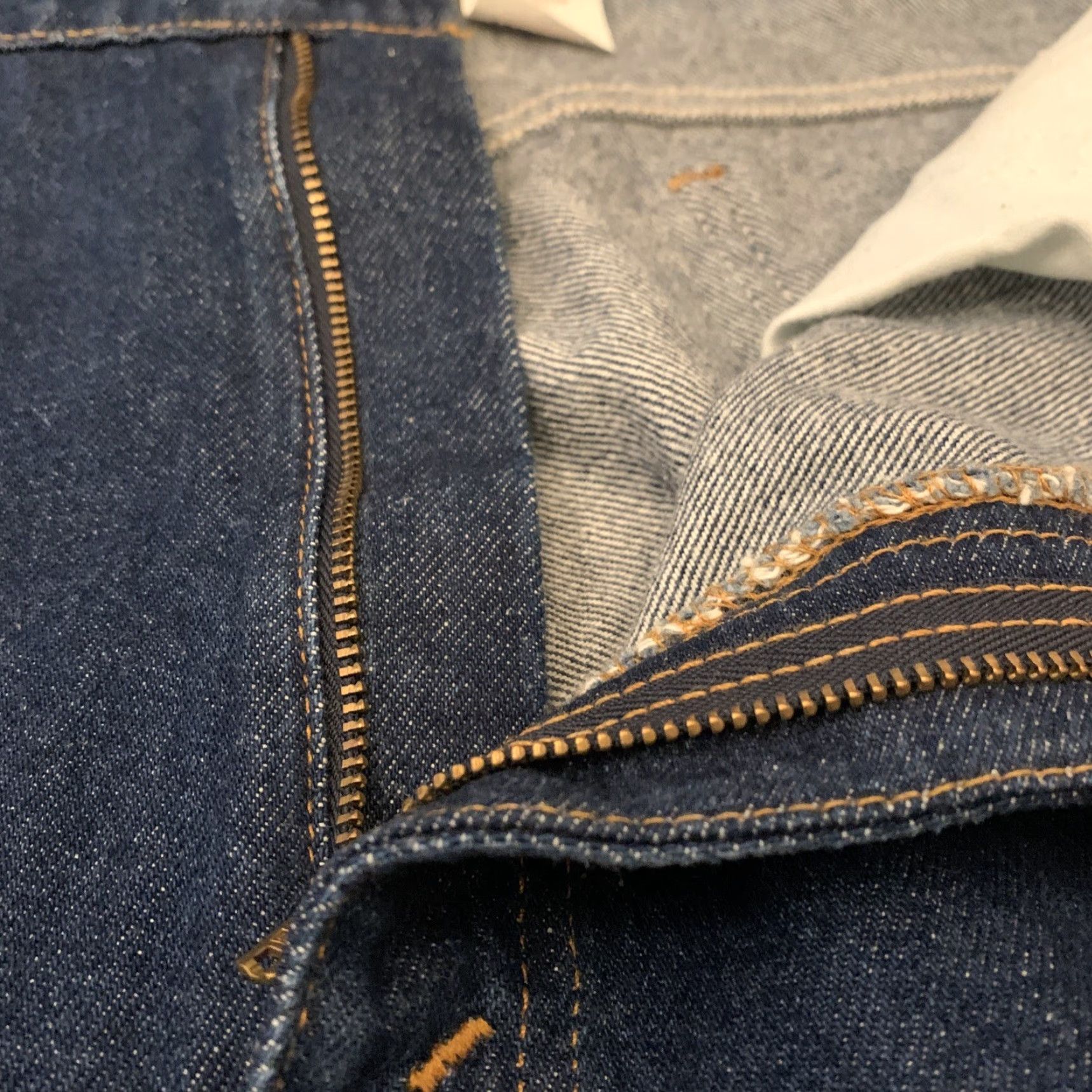 Levi's VINTAGE Levi's 505 Jeans 40x34 Dark Denim USA Mens Size US 40 / EU 56 - 6 Thumbnail