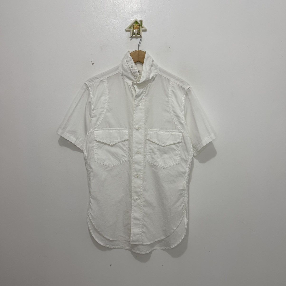 Yohji Yamamoto Yohji Yamamoto Button Down Polo Size US S / EU 44-46 / 1 - 1 Thumbnail