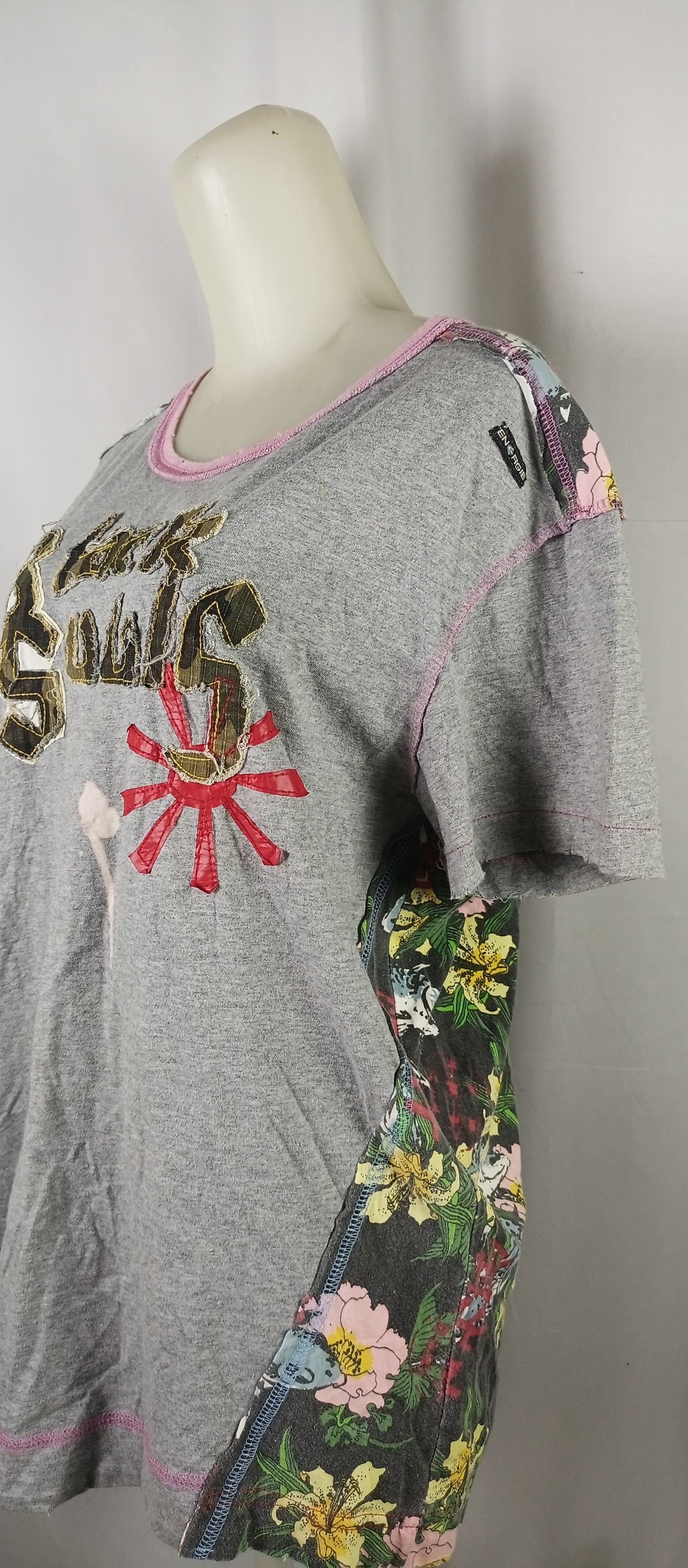 Energie × Vintage Energie Black South Short Sleeve TShirt Size L / US 10 / IT 46 - 13 Thumbnail
