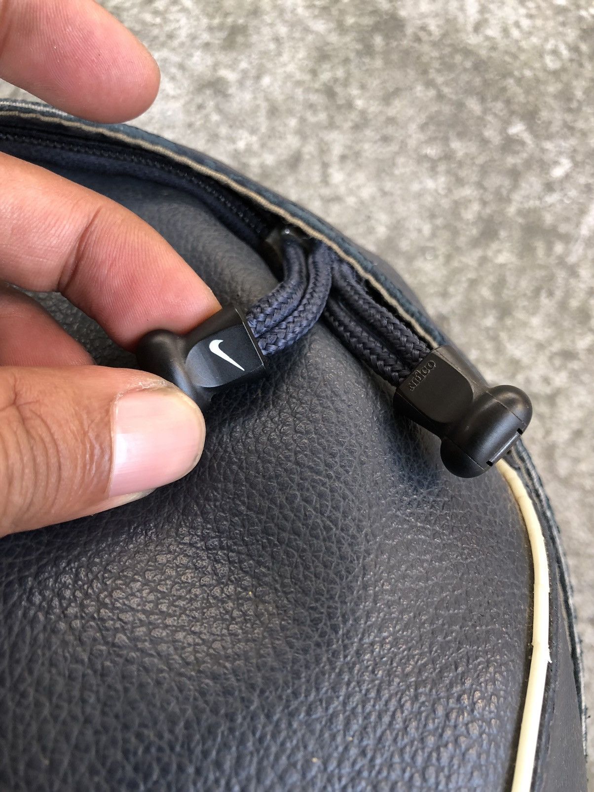 Nike 90s Nike Leather Backpack Swoosh Bag Size ONE SIZE - 5 Thumbnail
