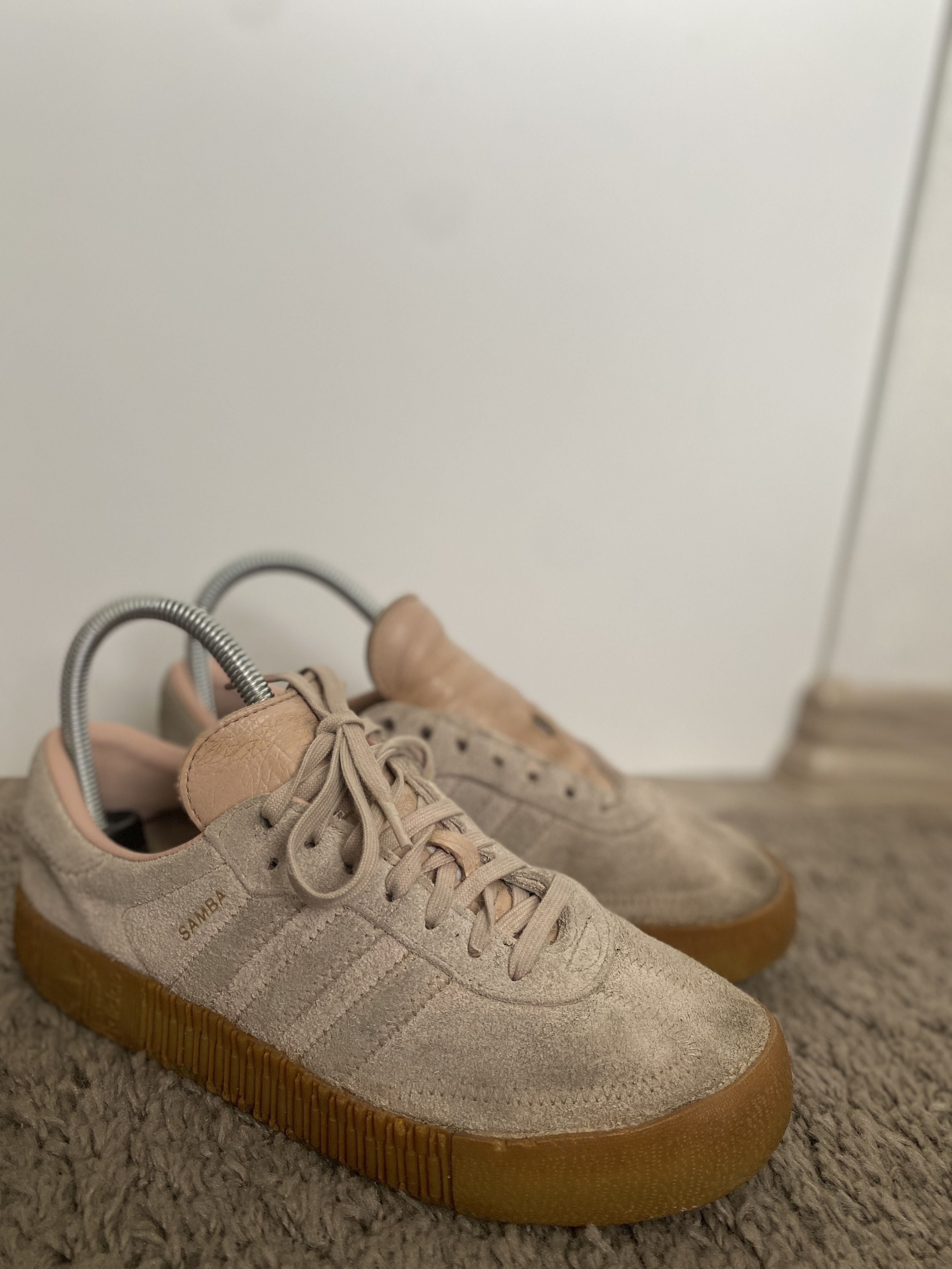 Adidas Adidas Samba Sambarose Ash Pearl sneakers shoes Size US 6.5 / IT 36.5 - 2 Thumbnail