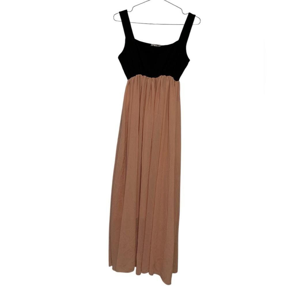 Designer Velvet Maxi Dress ANTHROPOLOGIE ORANGE BROWN | Grailed