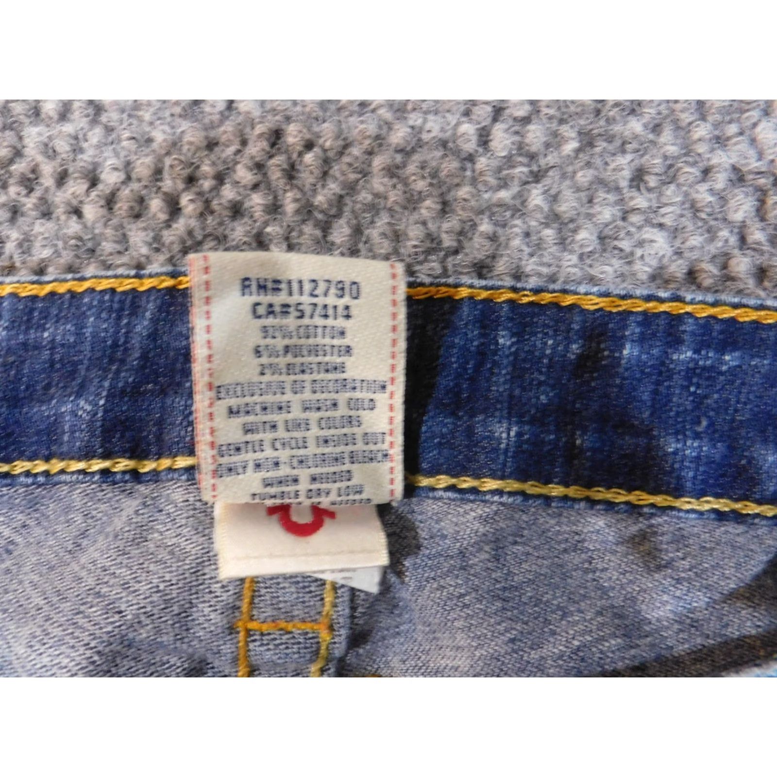 True Religion VINTAGE True Religion Jeans Women 27 Straight Y2K Lizzy Retro Style Womens Size 27 Denim Blue Cotton Blend Zipper Inseam 24 Stretch Size 27" / US 4 / IT 40 - 4 Thumbnail