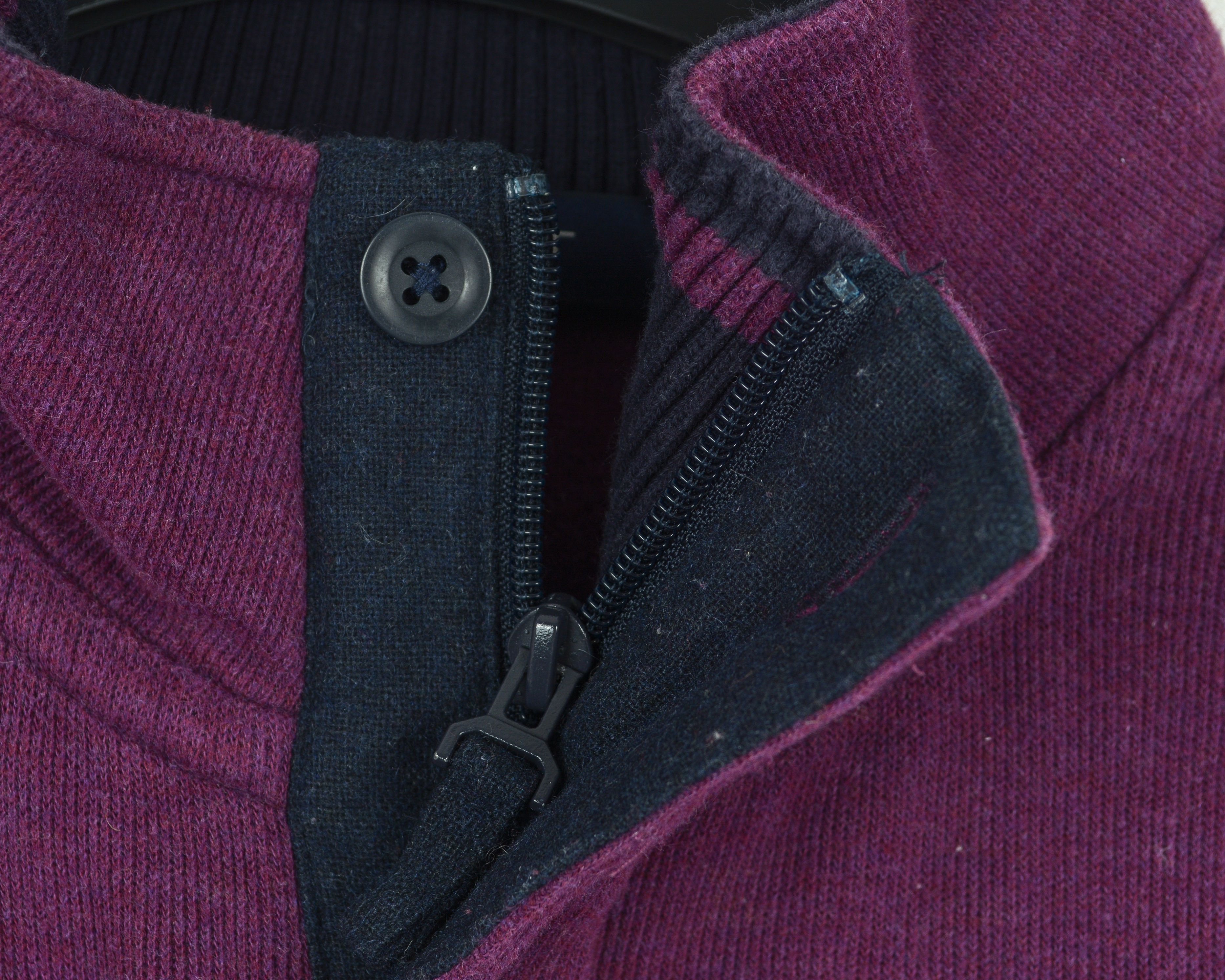 Gant Cardigan M Jumper Sweater Full Zip High Neck Cotton Jacket Size US M / EU 48-50 / 2 - 4 Thumbnail