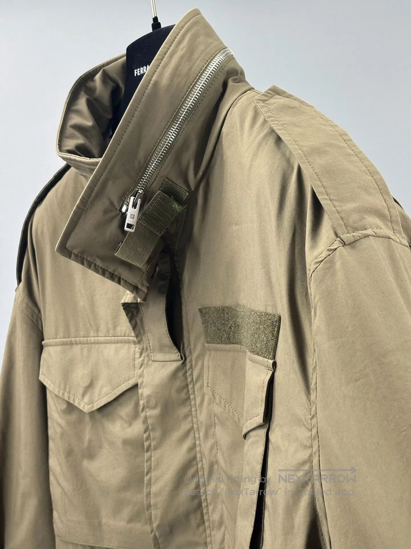 Givenchy givenchy men's m65 military style jacket. Size US M / EU 48-50 / 2 - 2 Thumbnail
