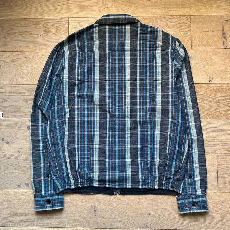 Acne Studios Acne Studios jacket light bomber Malcom Navy Check SS16 Size US M / EU 48-50 / 2 - 3 Thumbnail