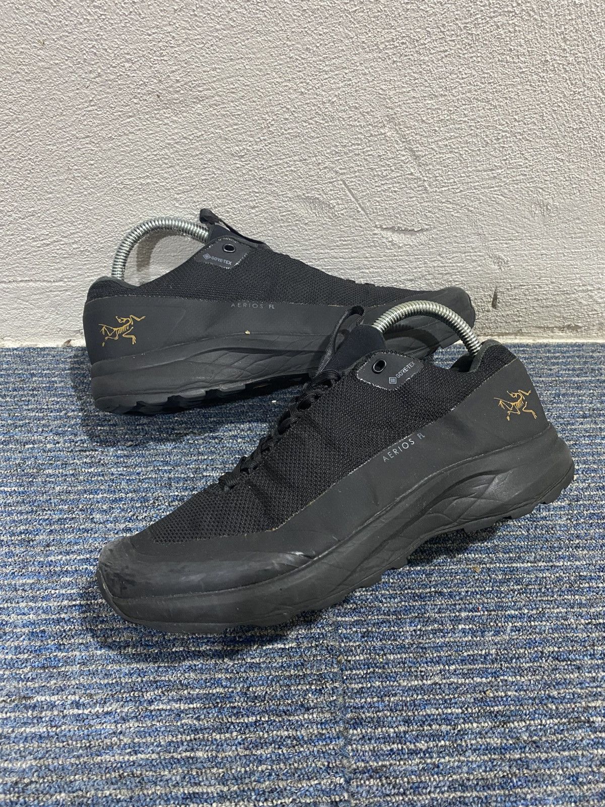 Arc'teryx ARC’TERYX AERIOS FL Goretex Black Trail Hiking Shoes Outdoor Size US 8 / EU 41 - 1 Thumbnail