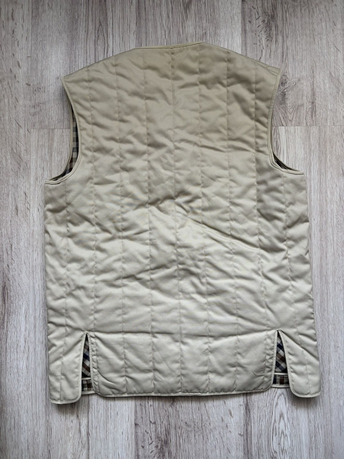 Aquascutum Rare vintage reversible Aquascutum vest Size M / US 6-8 / IT 42-44 - 11 Thumbnail