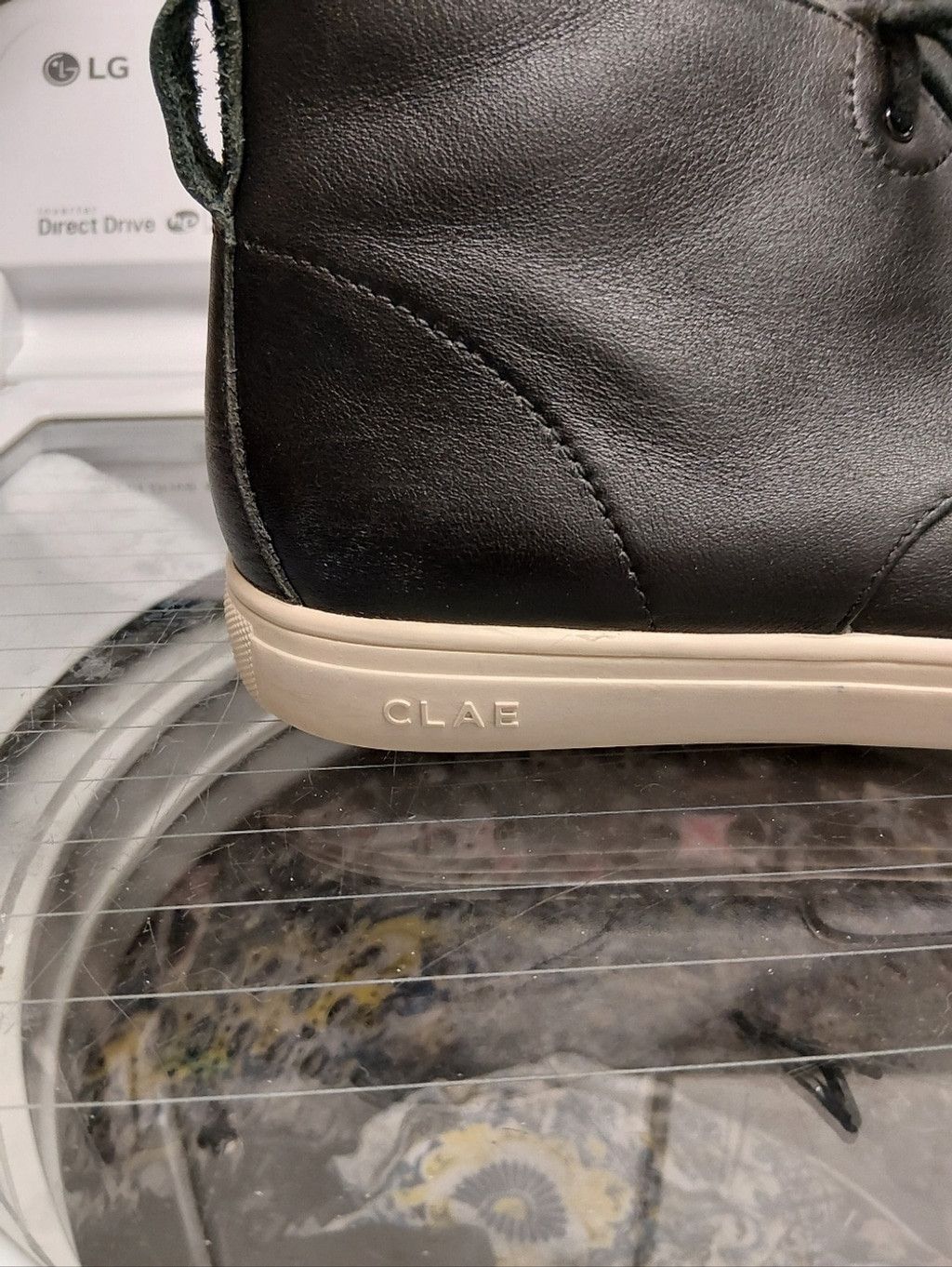 CLAE Clae Black Leather Chukka Boots with Cream Sole Size US 10.5 / EU 43-44 - 3 Thumbnail