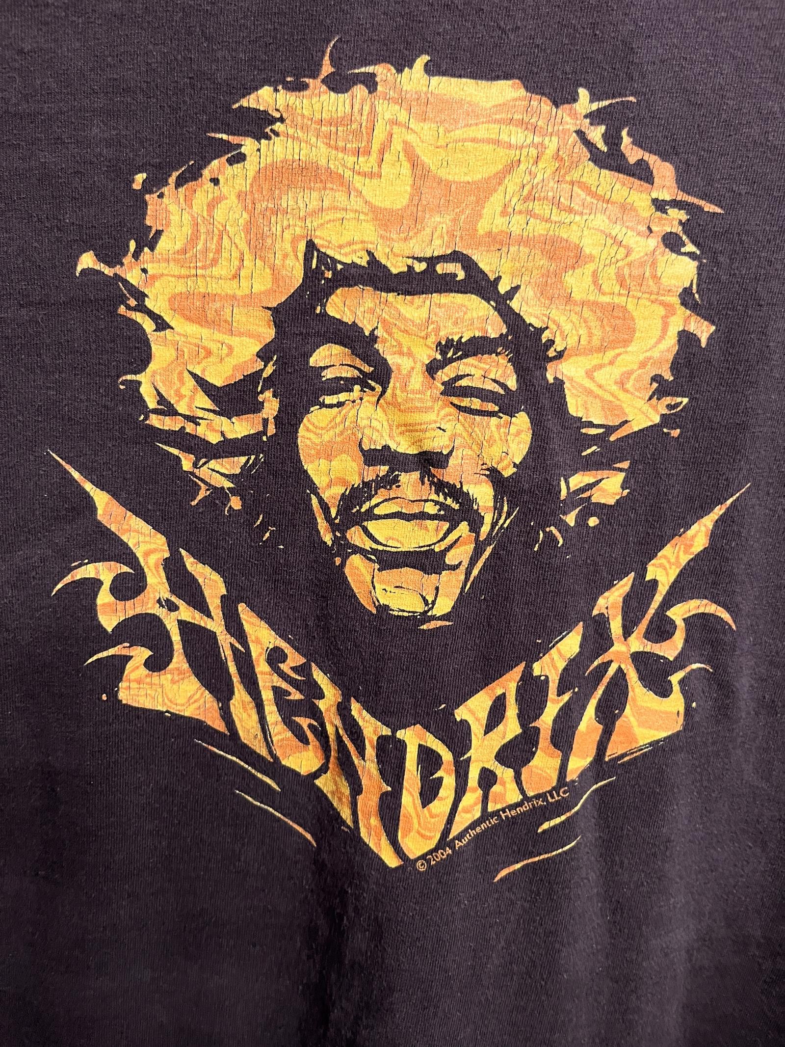 Designer Vintage Jimi Hendrix Head T-shirt - Autograph Shirt XL Size US XL / EU 56 / 4 - 3 Thumbnail