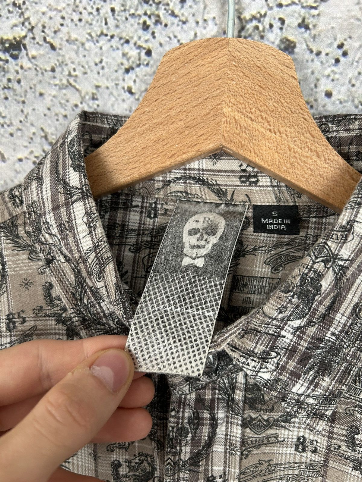 Vintage Vintage Avantgarde Grunge Punk Shirt Y2K 00s Hype Size US S / EU 44-46 / 1 - 6 Thumbnail