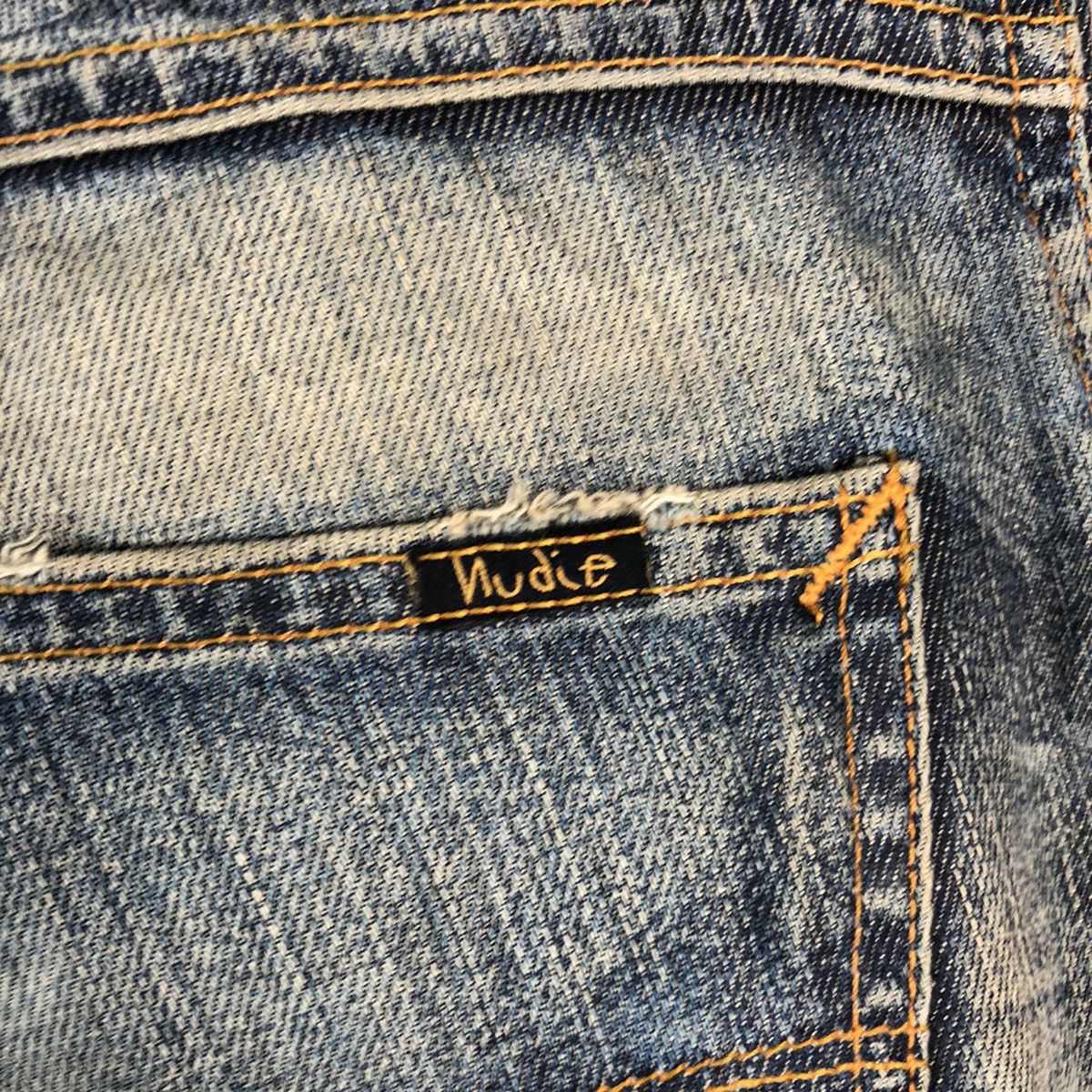 Nudie Jeans DL Nudie Jeans Blue Distressed Denim Pants #C139 Size US 31 - 17 Thumbnail