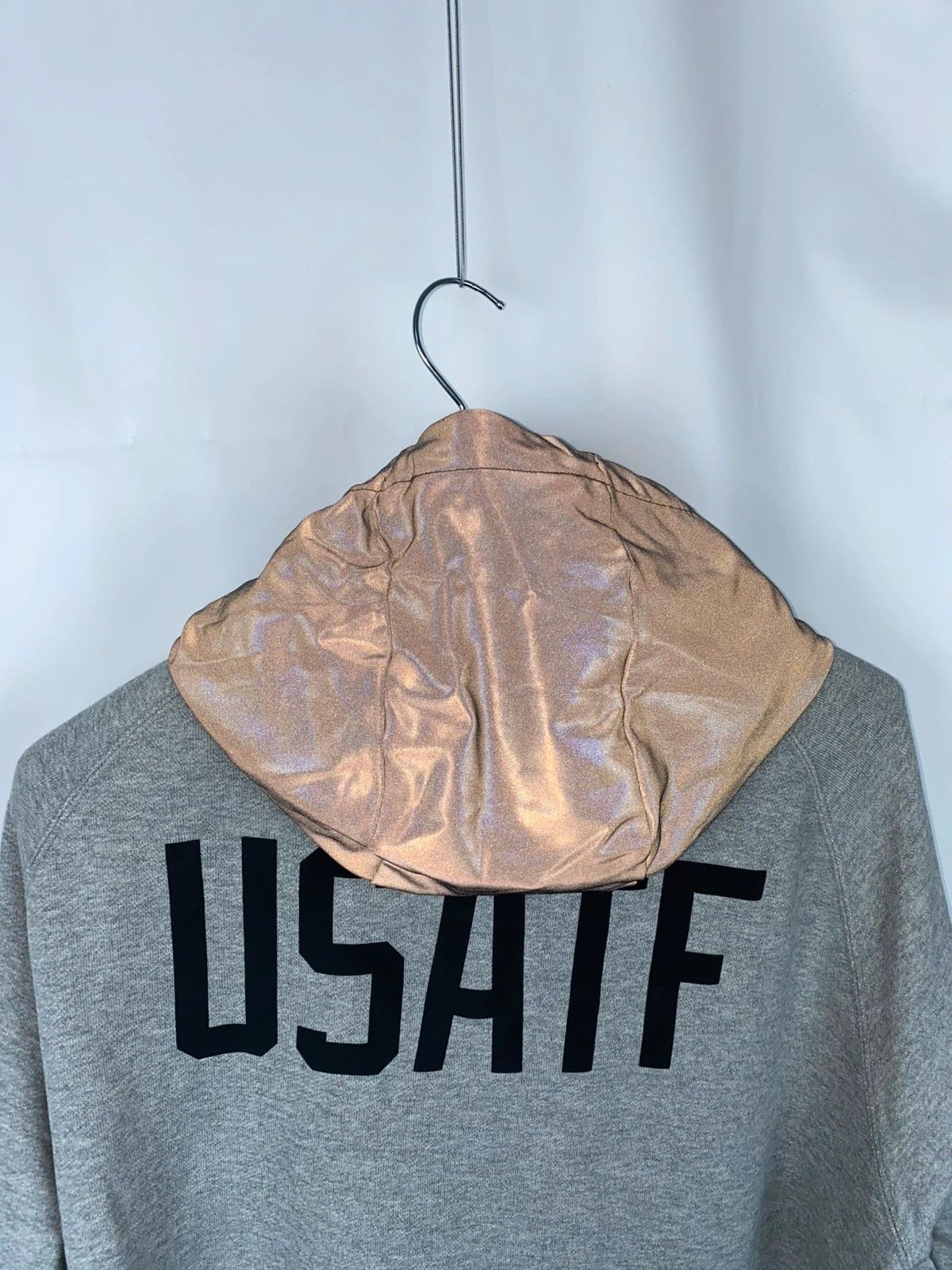 Nike Nike Usatf Full Zip Hoodie Reflective Hood size XL Size US XL / EU 56 / 4 - 7 Thumbnail
