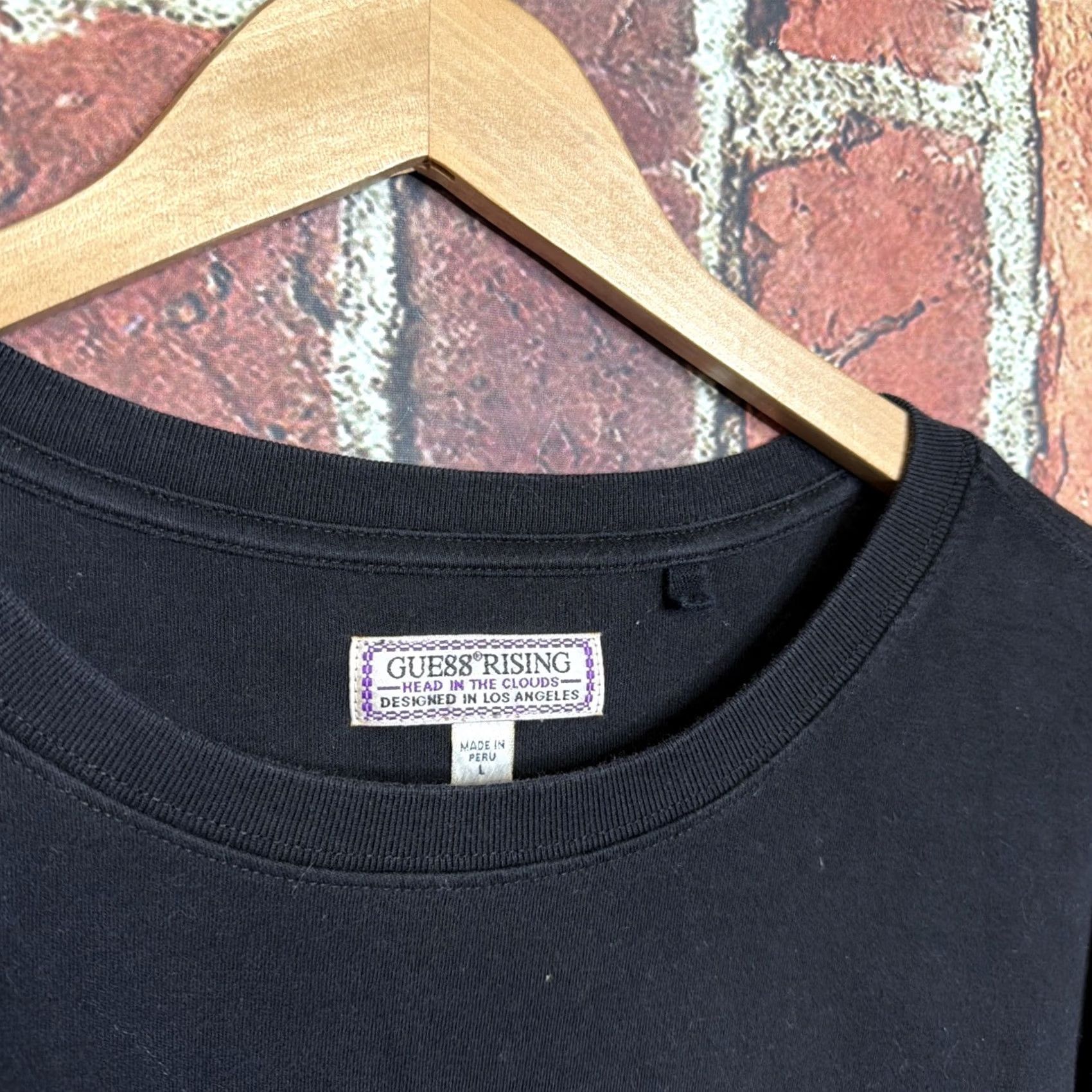 Guess GUESS X 88rising Dragon Long Sleeve Tee Black L Mens Logo 90s Vintage: No Size US L / EU 52-54 / 3 - 2 Thumbnail