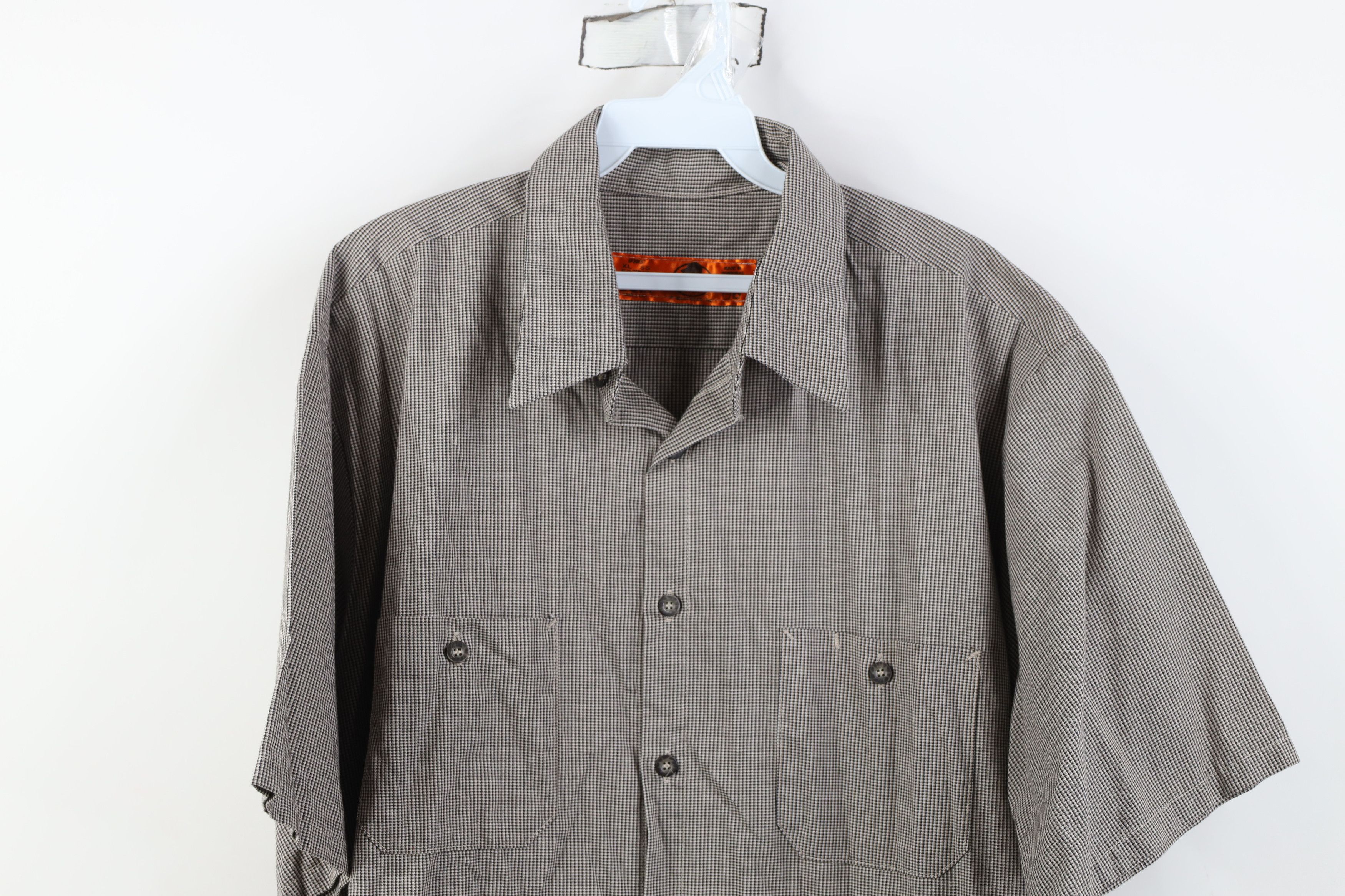 Vintage Vintage 90s Streetwear Pocket Short Sleeve Button Shirt Size US XL / EU 56 / 4 - 2 Thumbnail