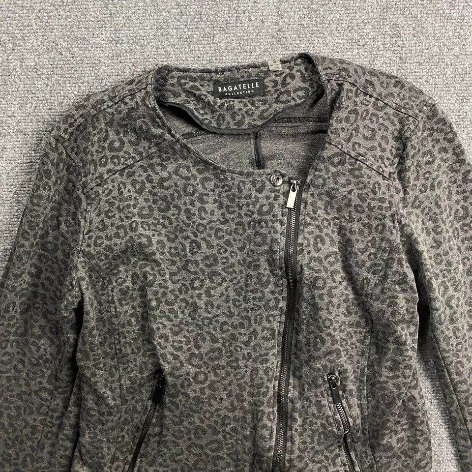 Other Bagatelle Moto Jacket Women's Small Full Zip Cheetah Print S Size S / US 4 / IT 40 - 2 Thumbnail
