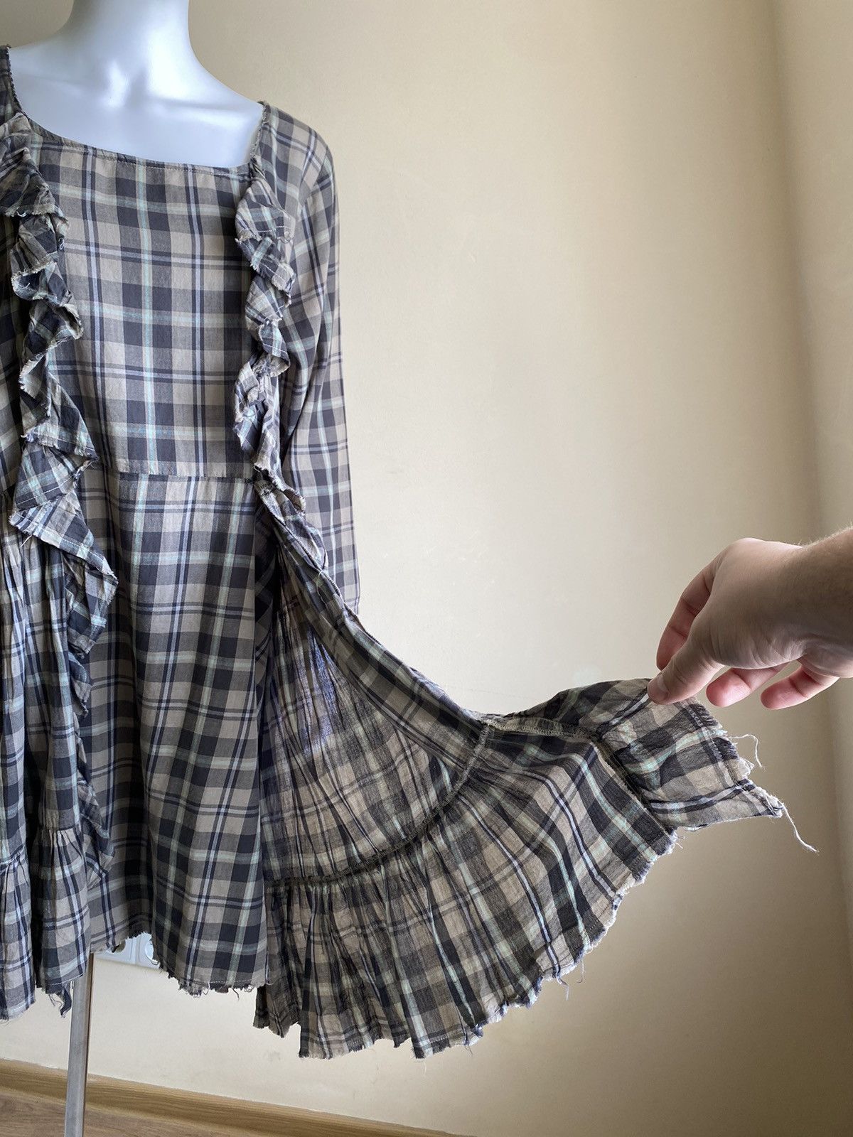 Other Ewa i Walla Womens Multicolor Plaid Knee Length Dress Size M Size M / US 6-8 / IT 42-44 - 7 Thumbnail