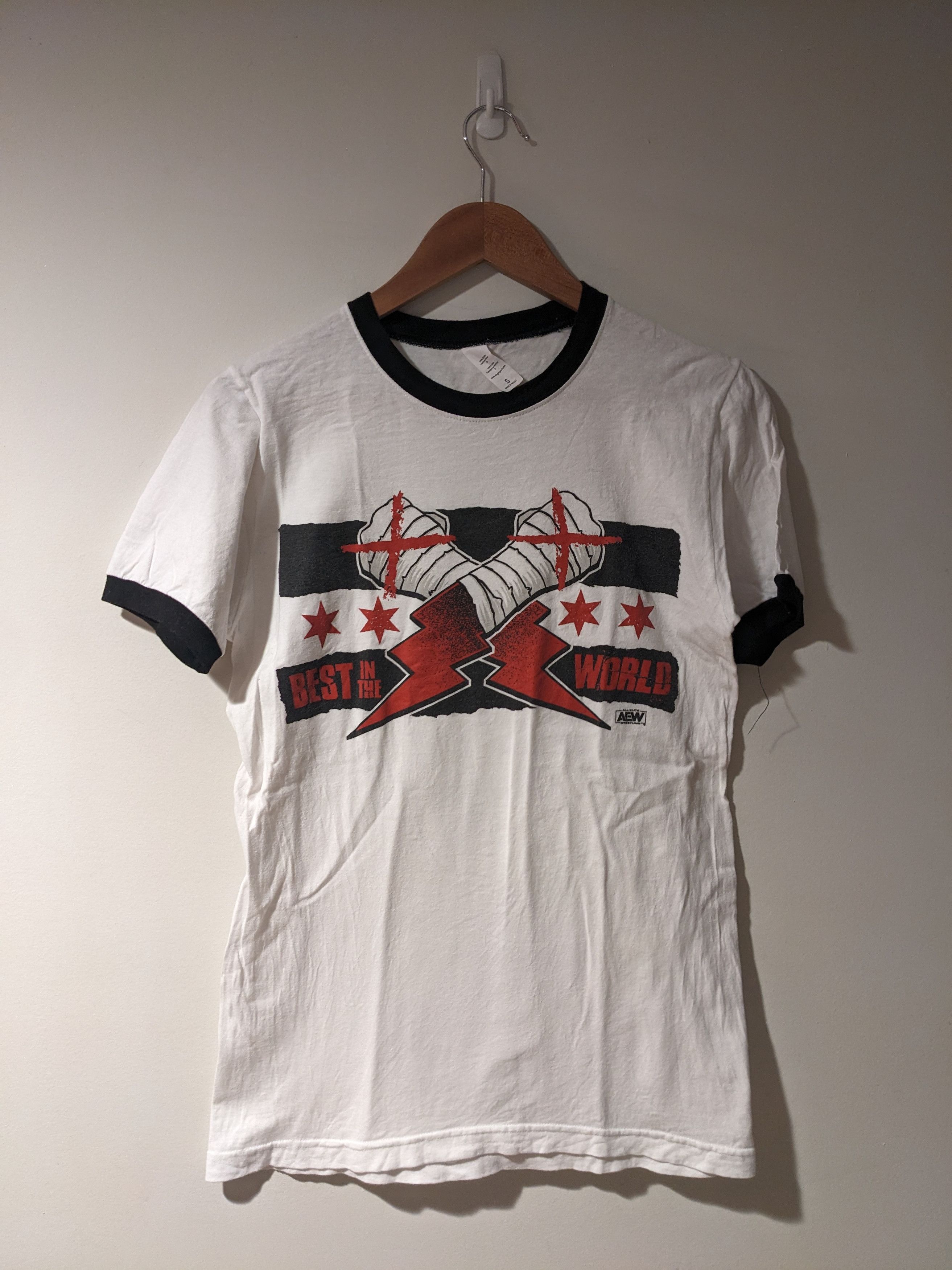WWE CM Punk WWE Wrestling Best in the World White Small T-Shirt Size US S / EU 44-46 / 1 - 1 Thumbnail