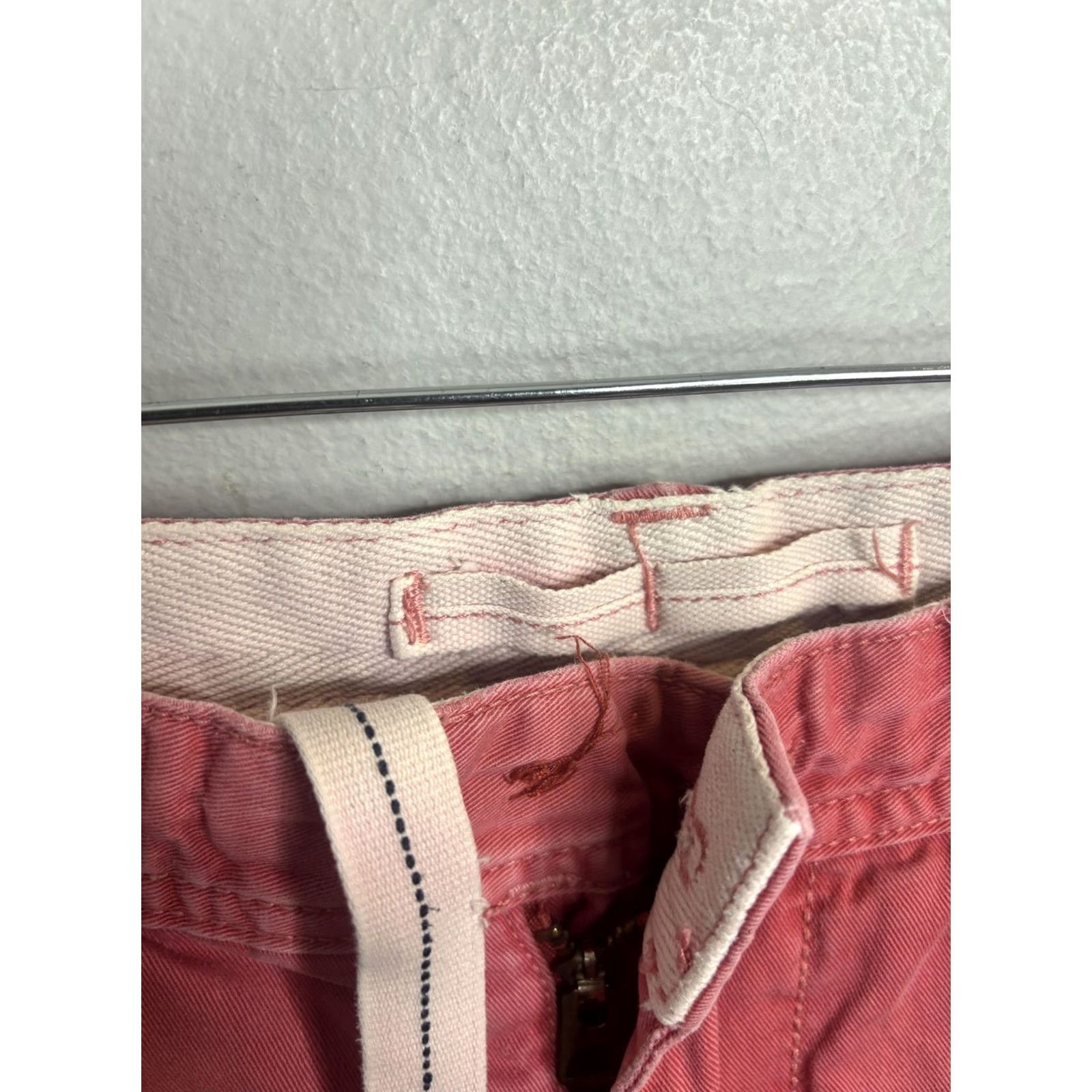 Polo Ralph Lauren Polo Ralph Lauren Shorts Mens 32 Pink Relaxed Fit Chino Cotton Drawstring Casual Size US XS / EU 42 / 0 - 5 Thumbnail